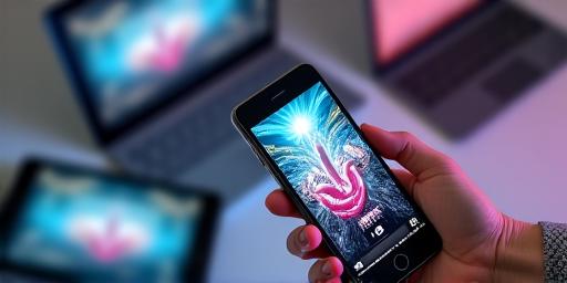 スマートフォン向けのデジタルコンテンツ